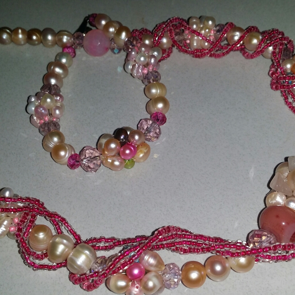 PINK JEWELRY BUNDLE